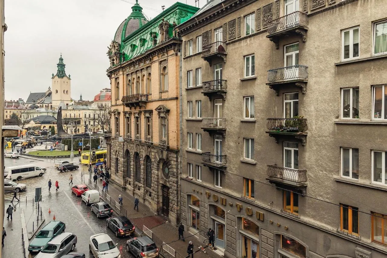 Mini Hotel Barvy Lvova On Hnatyuka St. Hotel apartamentowy
